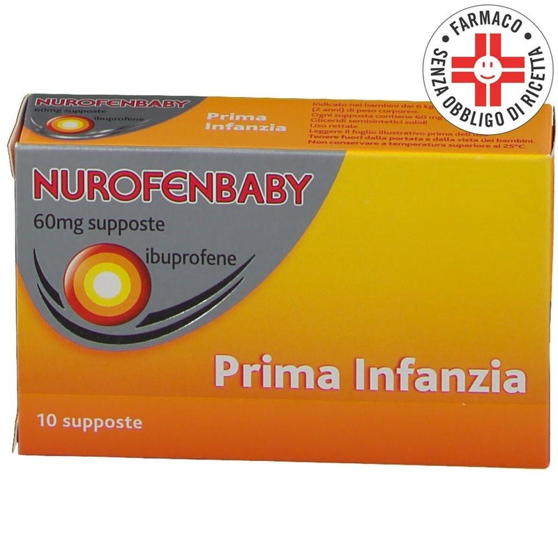 Nurofenbaby - 60 Mg Confezione 10 Supposte