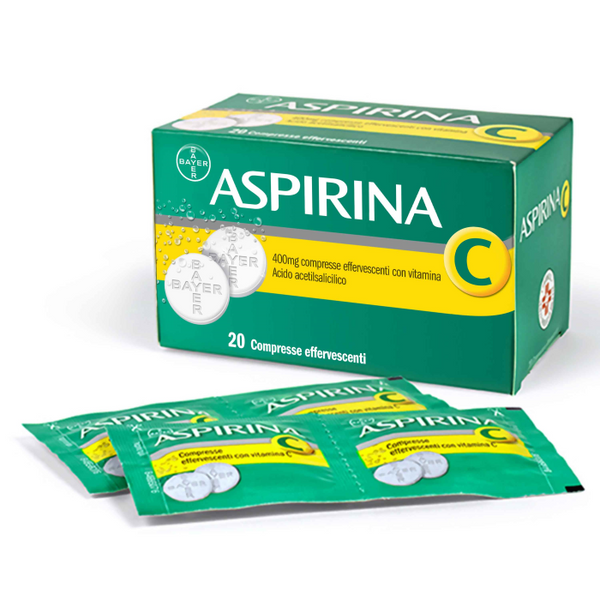 Aspirina C 400+240mg 20 compresse effervescenti