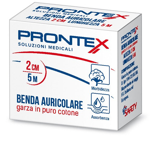 BENDA PRONTEX AURICOLARE 1CM