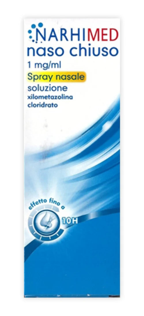 Narhimed Naso Chiuso 1 Mg/Ml Spray Nasale Soluzione Con Nebulizzazione  1 Flacone Da 10 Ml