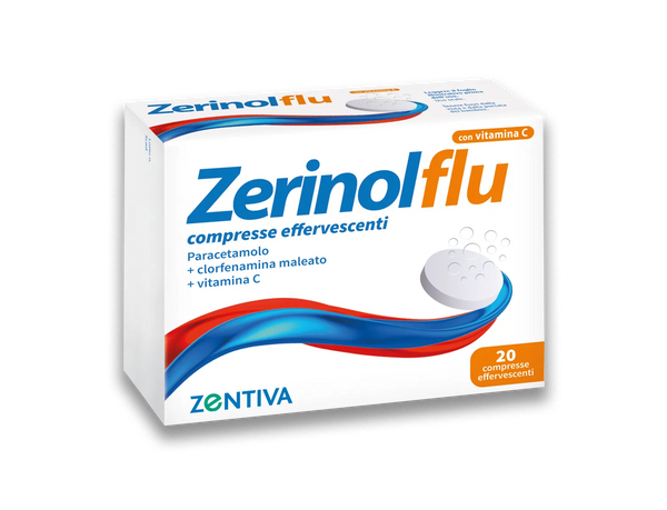 Zerinolflu 20 compresse effervescenti