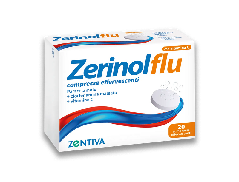 Zerinolflu 20 compresse effervescenti