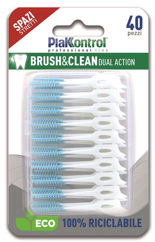 PLAKKONTROL BRUSH&CLEAN 40PZ