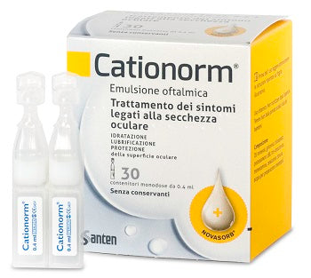 CATIONORM GOCCE 0,4ML 30F MONO