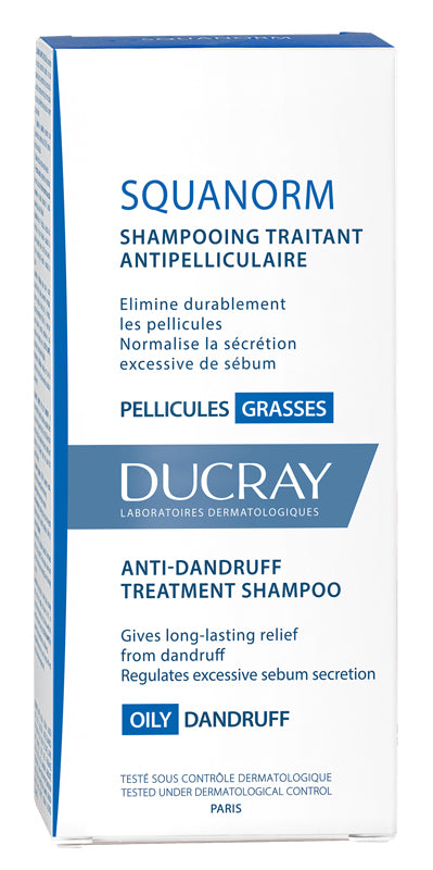 SQUANORM FO GR SH 200ML DUCRAY