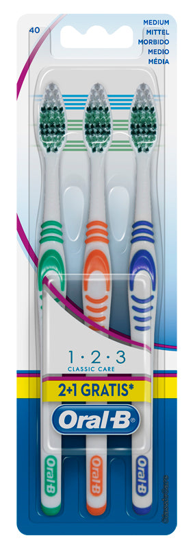 ORALB 123 CLASSIC CARE SPAZZ3P