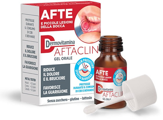 DERMOVITAMINA AFTACLIN GEL ORA