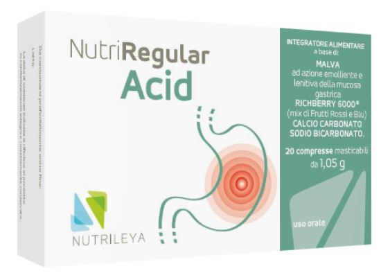 NUTRIREGULAR ACID 20CPR MAST