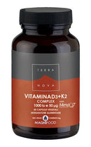 TERRANOVA VITAMINA D3+K2 50CPS