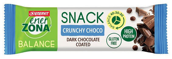 ENERZONA SNACK CRUNCH CHOC 33G