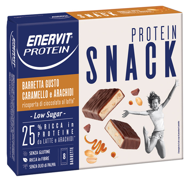 ENERVIT PROTEIN SNACK CAR 8BAR