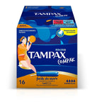 TAMPAX COMPAK SUPER PLUS 16PZ
