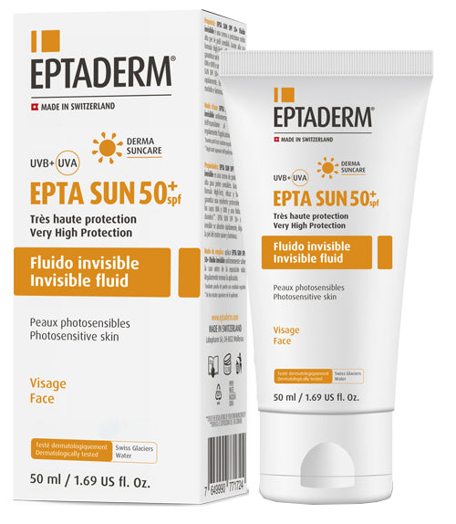 EPTA SUN SPF50+ FLUIDO INVISIB