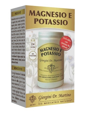 MAGNESIO E POTASSIO POLV 180G