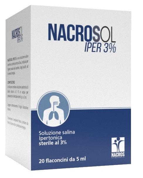NACROSOL IPER 3% 20FL 5ML