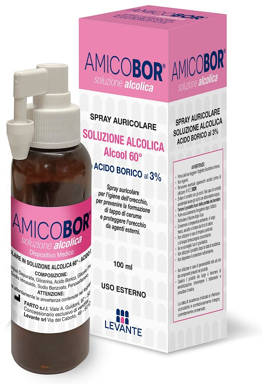 AMICOBOR SOL ALCOLICA 100ML