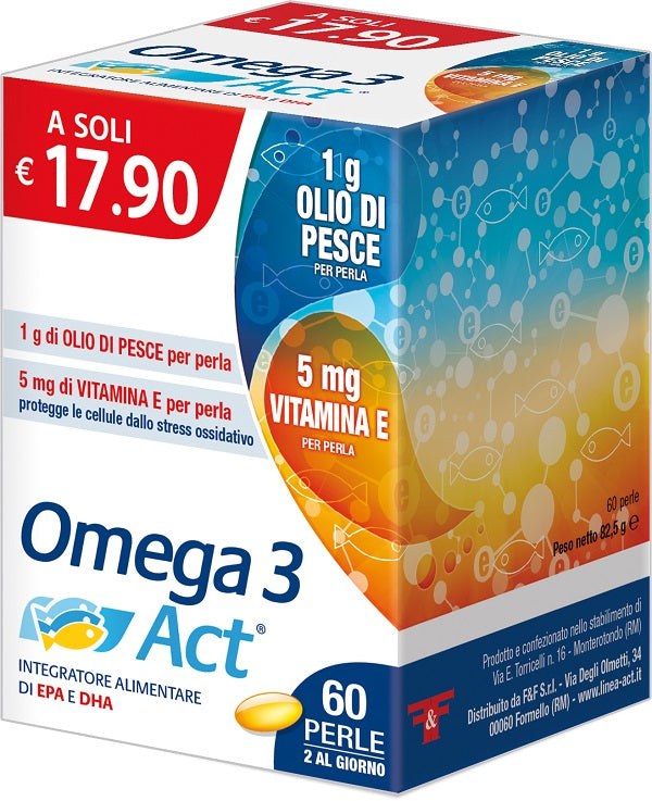 OMEGA 3 ACT 1G 60PRL