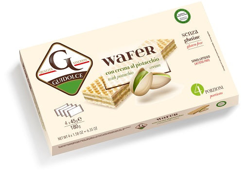 WAFER CREMA PISTACCHIO 4X45G