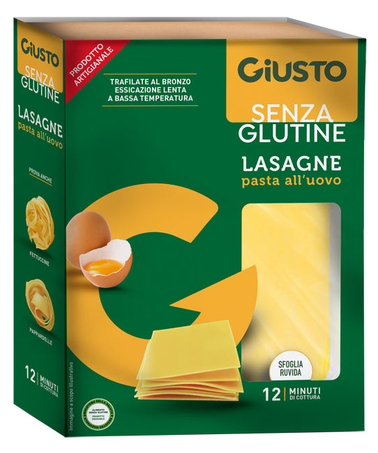 GIUSTO S/G SFOGLIE LASAGNE200G