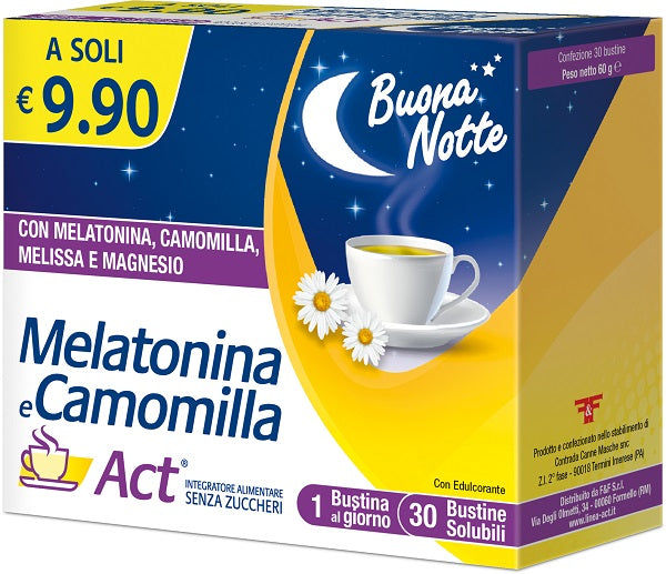 MELATONINA ACT +CAMOMIL 30BUST