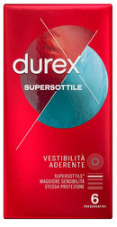 DUREX SUPERSOTTILE CLOSE FIT6P
