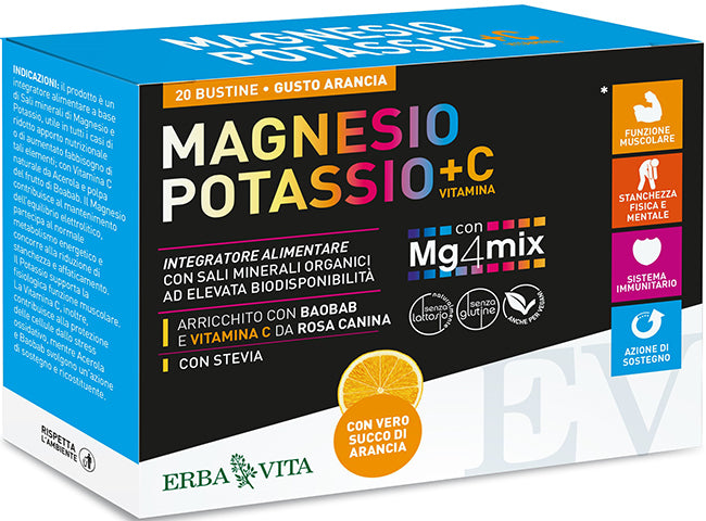 MAGNESIO POTASSIO +C VIT ARA
