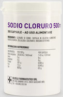 SODIO CLORURO 300CPS 500MG