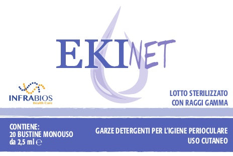 EKINET GARZE OCULARI 20PZ