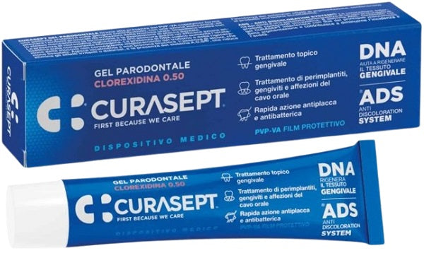 CURASEPT GEL PAROD 0,5%ADS+DNA
