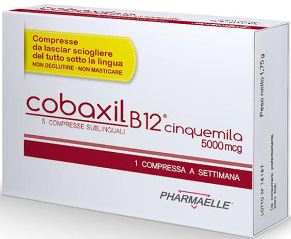 COBAXIL B12 5000MCG 5CPR SUNBL