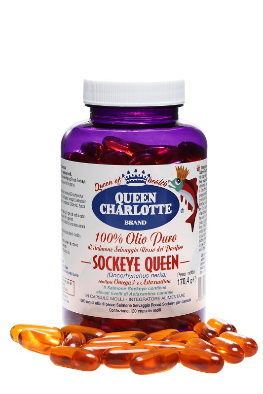 OLIO PURO SALMONE ROSSO 120CPS