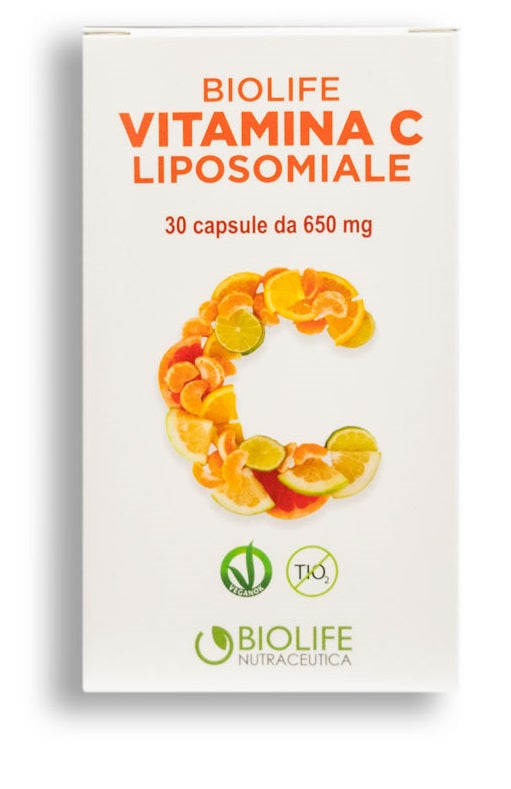 BIOLIFE VITAMINA C LIPOS 30CPS