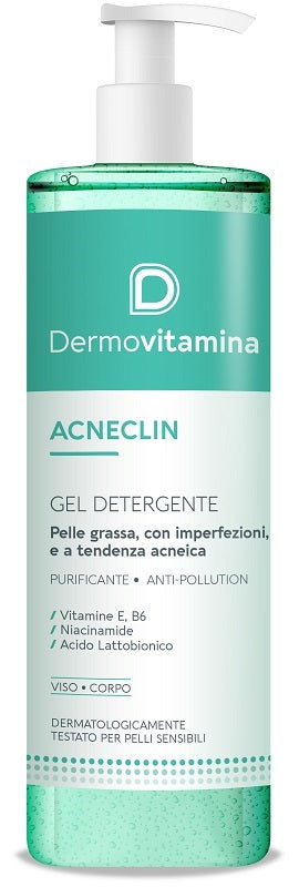 DERMOVITAMINA ACNECLIN GEL DET