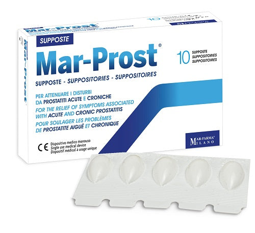 MAR-PROST SUPPOSTE 10PZ
