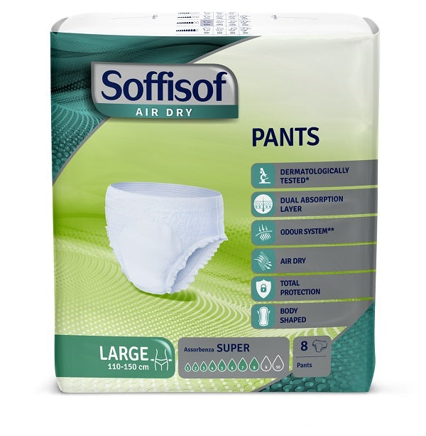 SOFFISOF AIR DRY PANTS L SUPER