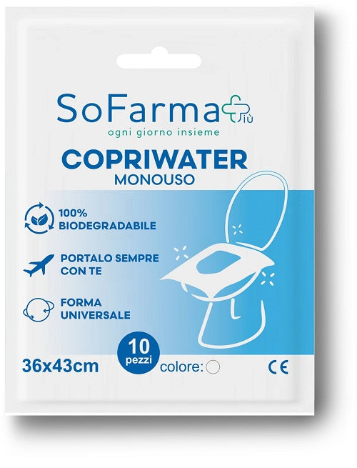 COPRIWATER MONOUSO 10PZ SOFARM