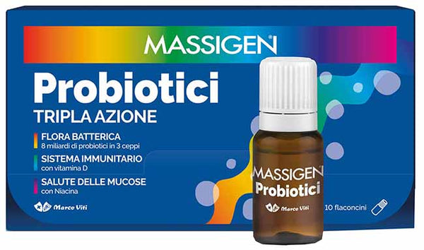 MASSIGEN PROBIOTICI 10FLX8ML