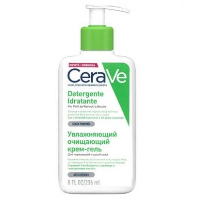 Cerave - Detergente Idratante per Pelle Normale e Secca