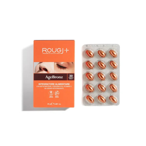 Rougj - Integratore solare AgeBronz Softgel 30pz