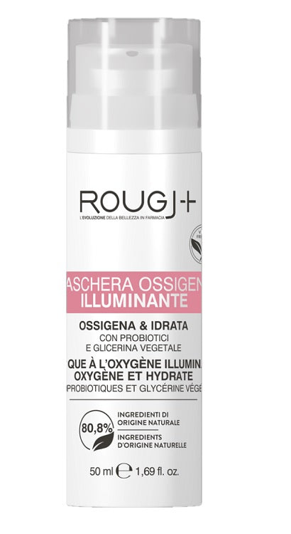 Rougj+ Maschera Viso Ossigeno Illuminante