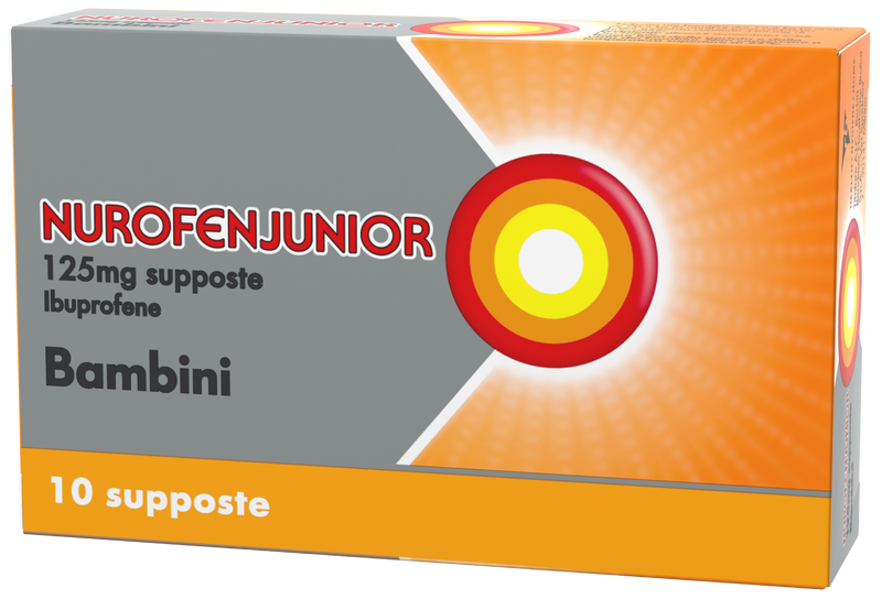 Nurofenjunior - 125 Mg Confezione 10 Supposte
